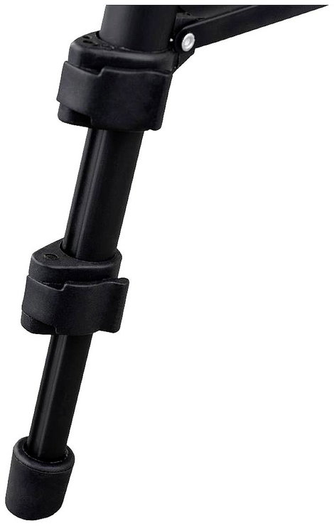 DÖRR Smarty Háromlábú állvány 1/4 col Munkamagasság=40.5 - 112 cm Fekete Okostelefon-tartóval, Táská 6. kép