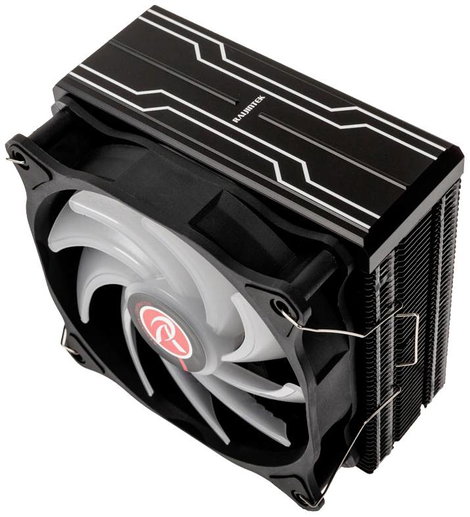 Raijintek ELEOS 12 EVO RBW CPU hűtő ventilátorral 4. kép