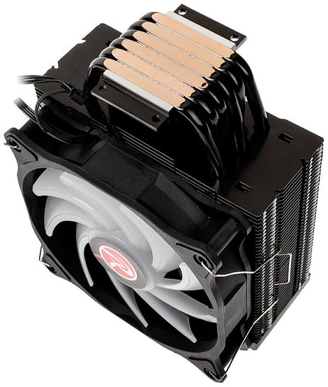 Raijintek ELEOS 12 EVO RBW CPU hűtő ventilátorral 5. kép