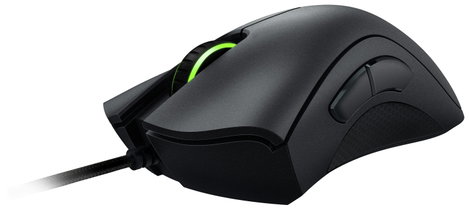 RAZER DeathAdder Essential Ergonómikus gamer egér Vezetékes Optikai Fekete 5 Gombok 6400 dpi Ergonóm 3. kép