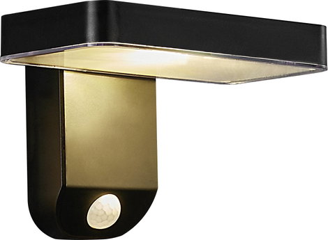 Nordlux Rica Square 2118161003 Napelemes kültéri fali lámpa 5 W Melegfehér Fekete 2. kép