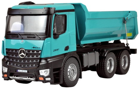 Amewi 22533 Mercedes Benz Arocs 2651 Elektro RC modell teherautó RtR Akkuval és töltőkészülékkel