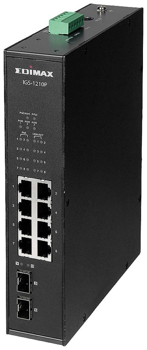 EDIMAX IGS-1210P Ipari Ethernet switch