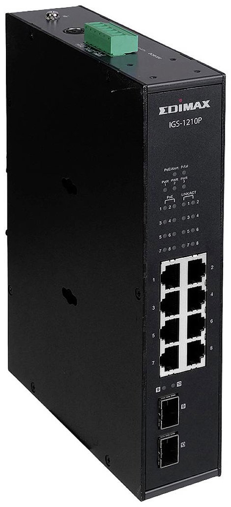 EDIMAX IGS-1210P Ipari Ethernet switch 2. kép