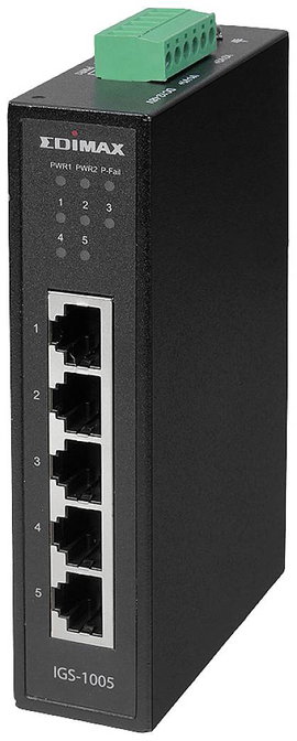 EDIMAX IGS-1005 Ipari Ethernet switch