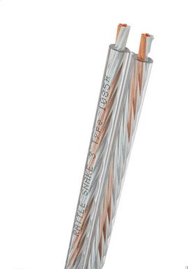 Oehlbach D1C351 Hangszóró kábel 2 x 3 mm² Átlátszó 1 db