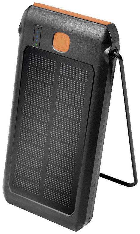 LogiLink Batterie PA0273 Napelemes powerbank Töltőáram napelem (max.) 250 mA 10000 mAh