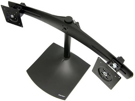 Ergotron 33-322-200 Monitor talp 2 részes 48,3 cm (19) - 61 cm (24) Álló, Dönthető, Forgatható