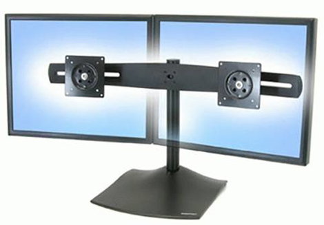 Ergotron 33-322-200 Monitor talp 2 részes 48,3 cm (19) - 61 cm (24) Álló, Dönthető, Forgatható 3. kép