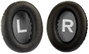 LINDY Over Ear Fejhallgató fülpárna 2 db Fekete bélyegkép