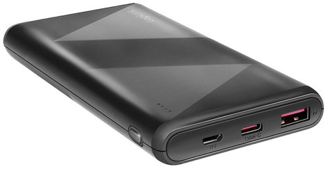 LogiLink PA0275 Akkucsomag 10000 mAh Quick Charge 3.0, Fast Charge, Power Delivery 2.0 LiPo Fekete 2. kép