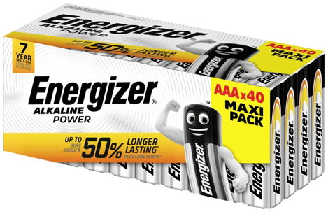 Energizer Mikroelem Power Alkáli mangán 1.5 V 40 db