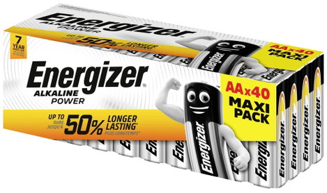 Energizer Power LR06 Ceruzaelem Alkáli mangán 1.5 V 40 db 3. kép