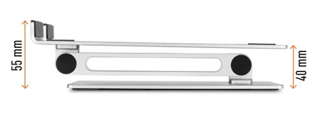 Durable LAPTOP STAND RISE Notebook állvány Állítható magasság 4. kép