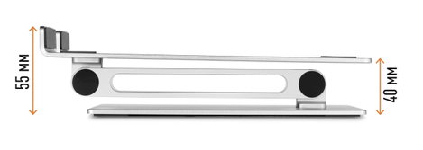 Durable LAPTOP STAND RISE Notebook állvány Állítható magasság 5. kép