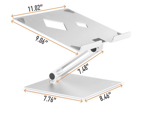Durable LAPTOP STAND RISE Notebook állvány Állítható magasság 8. kép