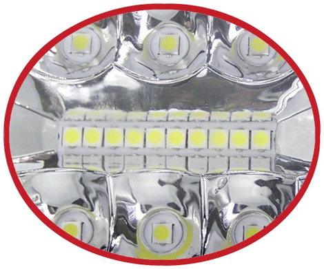 Berger & Schröter Munkafényszóró 10 V, 12 V, 24 V, 30 V 60 W 5400 Lumen KS8160combo Széles közeli me 3. kép