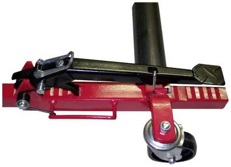 Berger & Schröter Rangier und Radmontagehilfe mechanisch Kocsiemelő 0.567 t Munkamagasság: 33 - 65 c 2. kép