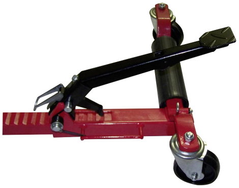 Berger & Schröter Rangier und Radmontagehilfe mechanisch Kocsiemelő 0.567 t Munkamagasság: 33 - 65 c 4. kép