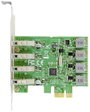 Digitus DS-30226 4 port PCI Express kártya USB, USB 1.1, USB 2.0, USB 3.0, USB-A PCIe 3. bélyegkép
