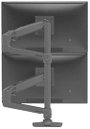 Ergotron LX Dual Arm Stacking Tall Desk Mount Monitor asztali tartó 2 részes 38,1 cm (15) - 101,6 cm 2. bélyegkép