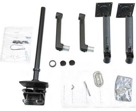 Ergotron LX Dual Arm Stacking Tall Desk Mount Monitor asztali tartó 2 részes 38,1 cm (15) - 101,6 cm 4. kép