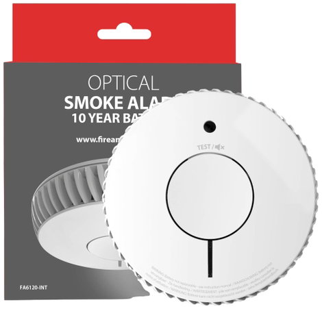 FireAngel FA-6120-INT Füstjelző 10 éves elemélettartammal Elemekről üzemeltetett 5. kép