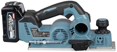 Makita KP001GZ Akkus gyalu akku nélkül, töltő nélkül Gyaluszélesség: 82 mm Hajtási mélység (max.): 5 11. kép