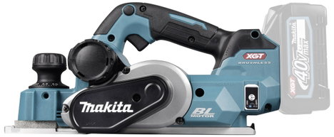 Makita KP001GZ Akkus gyalu akku nélkül, töltő nélkül Gyaluszélesség: 82 mm Hajtási mélység (max.): 5 16. kép