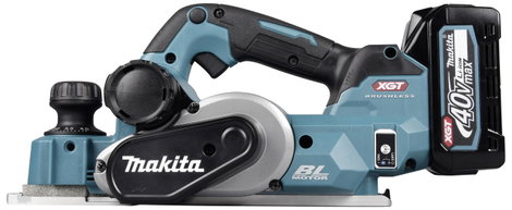 Makita KP001GZ Akkus gyalu akku nélkül, töltő nélkül Gyaluszélesség: 82 mm Hajtási mélység (max.): 5 17. kép