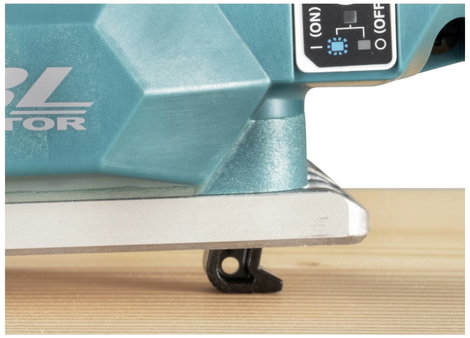 Makita KP001GZ Akkus gyalu akku nélkül, töltő nélkül Gyaluszélesség: 82 mm Hajtási mélység (max.): 5 23. kép