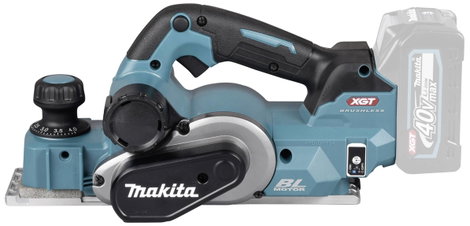 Makita KP001GZ Akkus gyalu akku nélkül, töltő nélkül Gyaluszélesség: 82 mm Hajtási mélység (max.): 5 2. kép