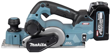 Makita KP001GZ Akkus gyalu akku nélkül, töltő nélkül Gyaluszélesség: 82 mm Hajtási mélység (max.): 5 3. kép