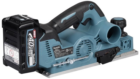 Makita KP001GZ Akkus gyalu akku nélkül, töltő nélkül Gyaluszélesség: 82 mm Hajtási mélység (max.): 5 9. kép