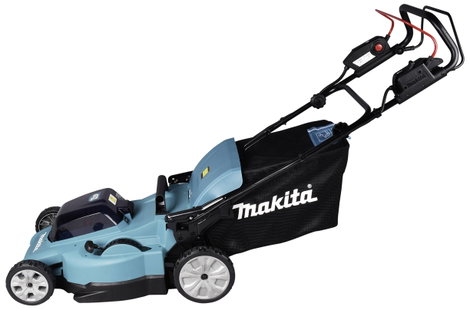 Makita DLM481Z Akku Fűnyíró Akku nélkül, töltő nélkül 2 x 18 V Vágási szélesség (max.) 48 cm Alkalma 3. kép