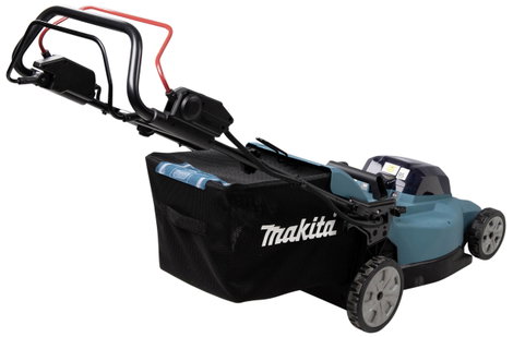 Makita DLM481Z Akku Fűnyíró Akku nélkül, töltő nélkül 2 x 18 V Vágási szélesség (max.) 48 cm Alkalma 8. kép