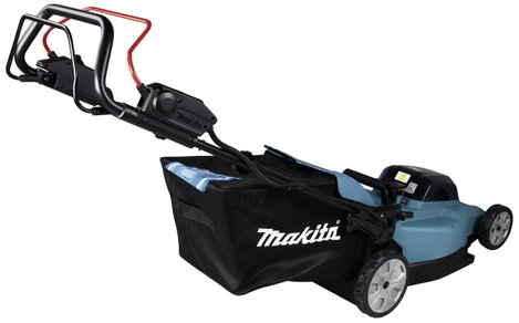 Makita DLM481Z Akku Fűnyíró Akku nélkül, töltő nélkül 2 x 18 V Vágási szélesség (max.) 48 cm Alkalma 9. kép