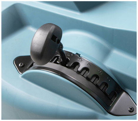 Makita DLM538Z Akku Fűnyíró Akku nélkül, töltő nélkül 2 x 18 V Vágási szélesség (max.) 53 cm Alkalma 13. kép