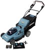 Makita DLM538Z Akku Fűnyíró Akku nélkül, töltő nélkül 2 x 18 V Vágási szélesség (max.) 53 cm Alkalma 18. bélyegkép
