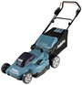 Makita DLM538Z Akku Fűnyíró Akku nélkül, töltő nélkül 2 x 18 V Vágási szélesség (max.) 53 cm Alkalma bélyegkép