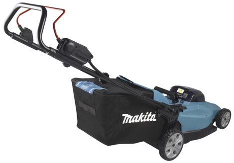 Makita DLM538Z Akku Fűnyíró Akku nélkül, töltő nélkül 2 x 18 V Vágási szélesség (max.) 53 cm Alkalma 5. kép