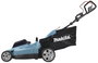 Makita DLM538Z Akku Fűnyíró Akku nélkül, töltő nélkül 2 x 18 V Vágási szélesség (max.) 53 cm Alkalma 9. bélyegkép