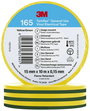 3M Temflex™ 165 165YG1E Szigetelőszalag Temflex™ 165 Sárga (H x Sz) 10 m x 15 mm 1 db bélyegkép
