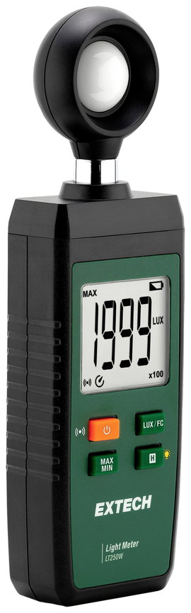 Digitális fénymérő műszer, Extech LT250W