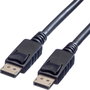 Value Kijelző csatlakozó Csatlakozókábel DisplayPort dugó, DisplayPort dugó 1.50 m Fekete 11.99.5767 bélyegkép