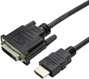 Value HDMI / DVI Átalakító kábel HDMI-A dugó, DVI-D 24+1 pólusú Csatlakozódugó 0.15 m Fekete 12.99.3 bélyegkép