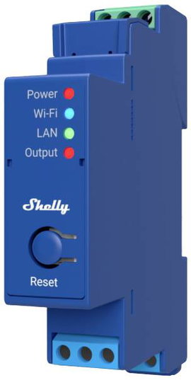 Shelly 1Pro Shelly Kapcsoló működtető Bluetooth, Wi-Fi