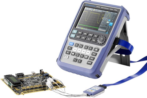 Kézi oszcilloszkóp (scope-meter) 100 MHz 500 kpts 10 bit, Rohde & Schwarz RTH1014MSO 3. kép