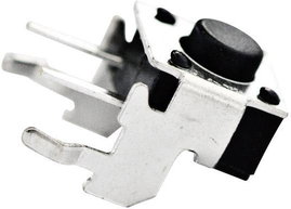 TE Connectivity álló nyomógomb FSM 6 x 6, 50 mA 24 V/DC, 1 x ki, 1825027-5 FSMRAJ