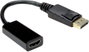 DisplayPort - HDMI adapter 0,15 m, fekete, Value 12.99.3138 bélyegkép